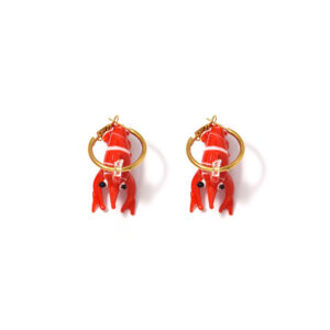 Marine Element: Lobster Stainless Steel Earrings