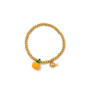 Cute Pepper Pendant Bracelet with Fruit Elements