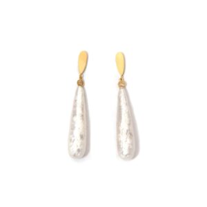 High-end sense and temperament long pearl earrings