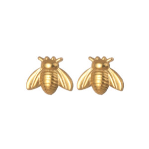 Multi-element Small Animal Pattern Earrings, Bee Design