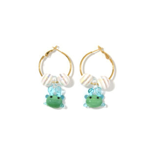 Marine Element: Crab Stainless Steel Earrings
