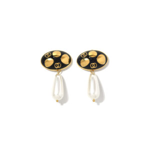 Stylish and high-end mushroom-shaped Baroque pearl earrings